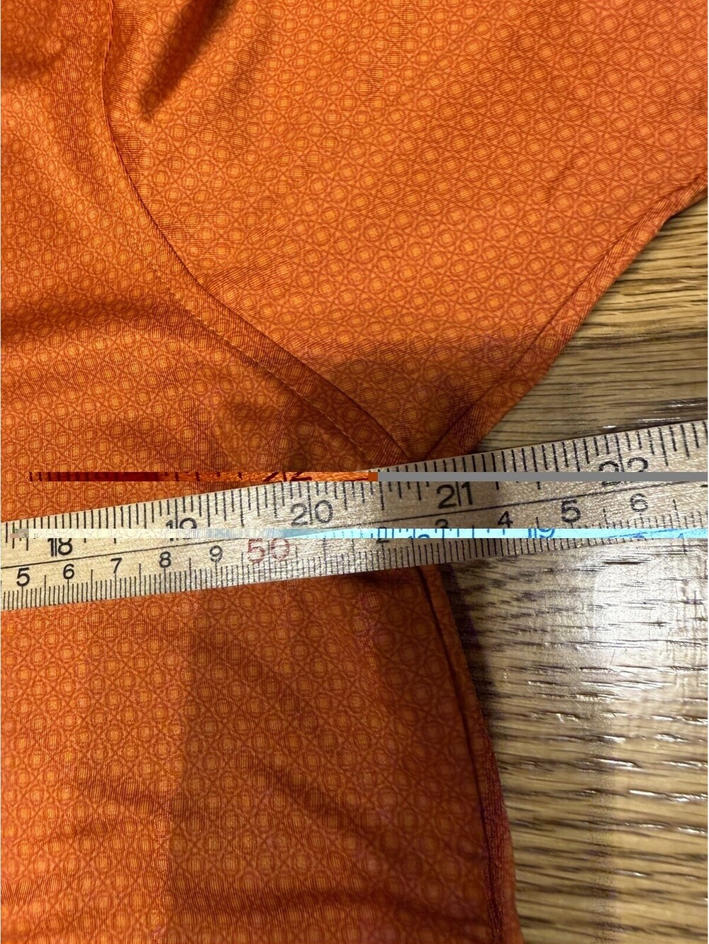 Peter Millar Summer Comfort Tessaract Polo Shirt Men’s Size S Orange NWT SPF - Picture 4 of 7